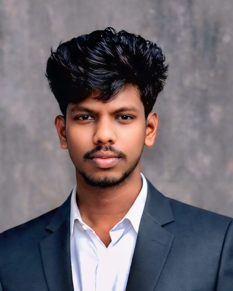 Anburaj K, founder of Kalkinova